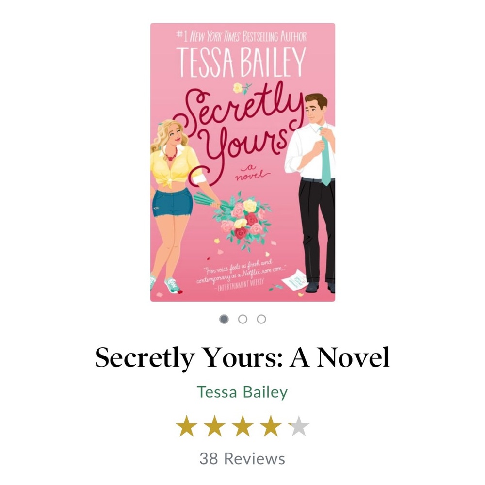 Secretly Yours by Tessa Bailey - Paperback Book